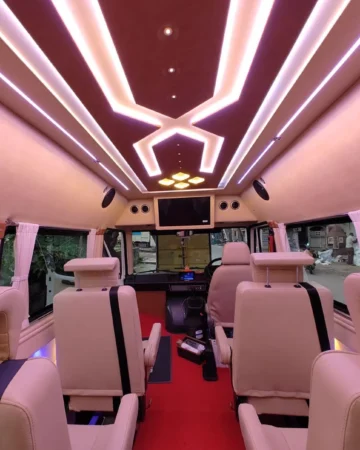 9 Seater Luxury Tempo Traveller Bangalore