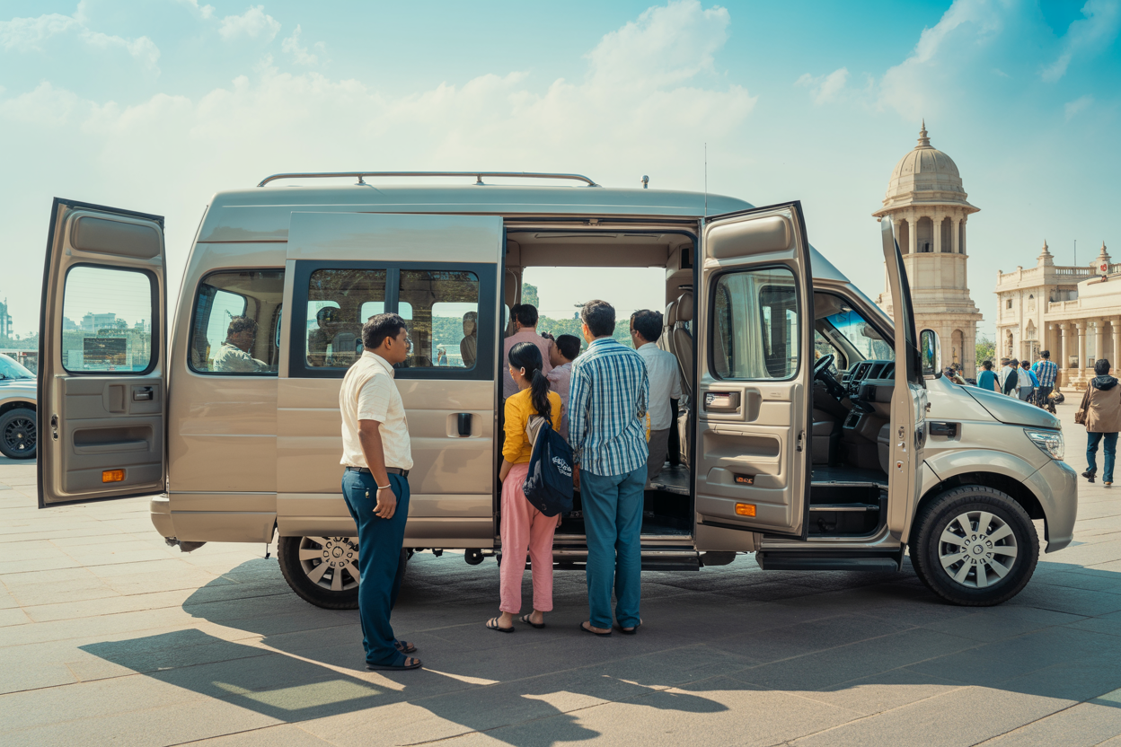 Why Choose a 13-Seater Deluxe Tempo Traveller in Bangalore