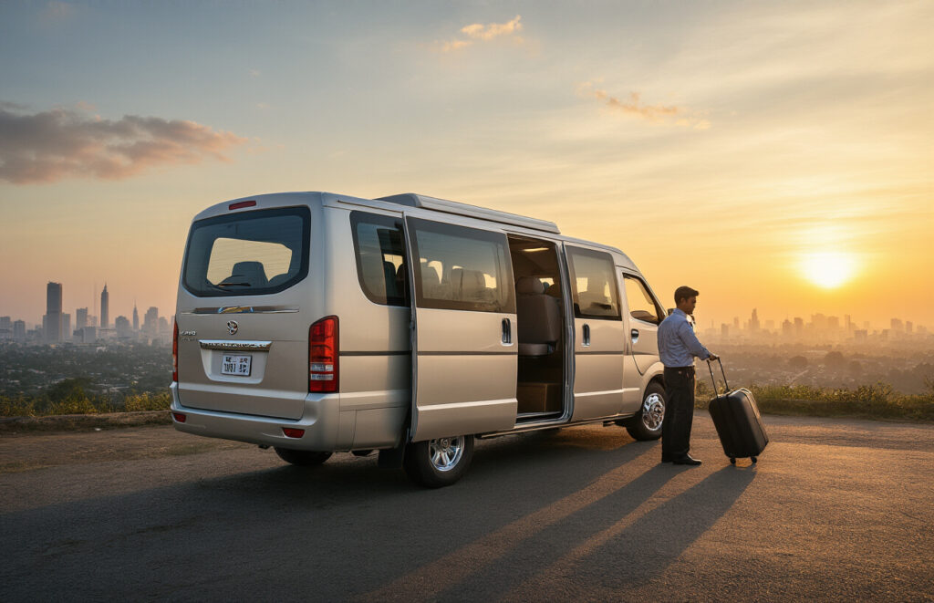 13-Seater Deluxe Tempo Traveller Bangalore