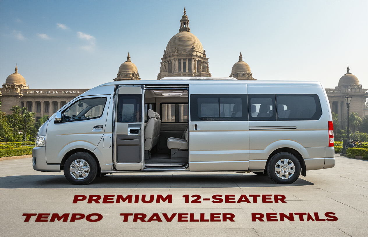 12-Seater Deluxe Tempo Traveller Bangalore